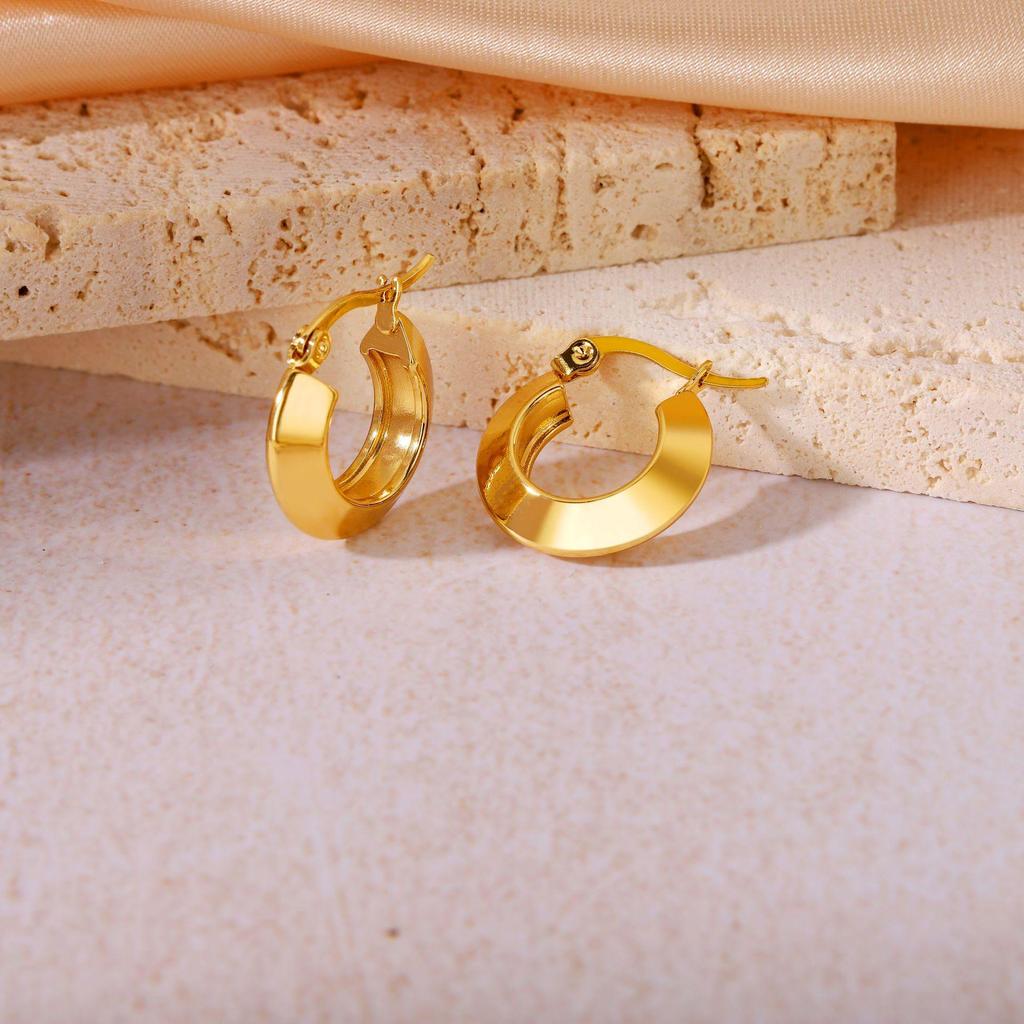 2025 Luxury Titanium Steel Earrings - No Fade, High-End Feel