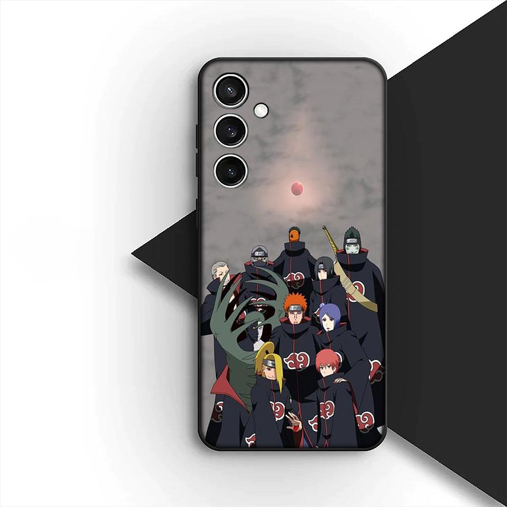 Pain Akatsuki Narutos Uchiha Itachi Silicone Phone Cover for Apple iPhone 17 Air 12 13 Pro Max Mini ProMax 7 + 8 Plus Soft Case