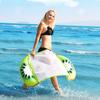 Tapis flottant en PVC pour adultes, idéal pour se détendre ou faire la fête dans une piscine. 1 pièce.