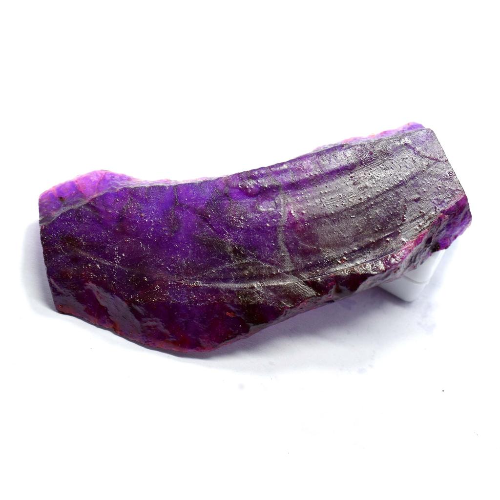 41 Ct Stunning Quality Natural Purple Sapphire Gemstone Uncut Rough CERTIFIED
