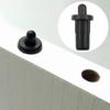 40Pcs Black Spring Furniture Pins for Blinds Cabinet Doors Modern Style Shock Absorption Home Hardware