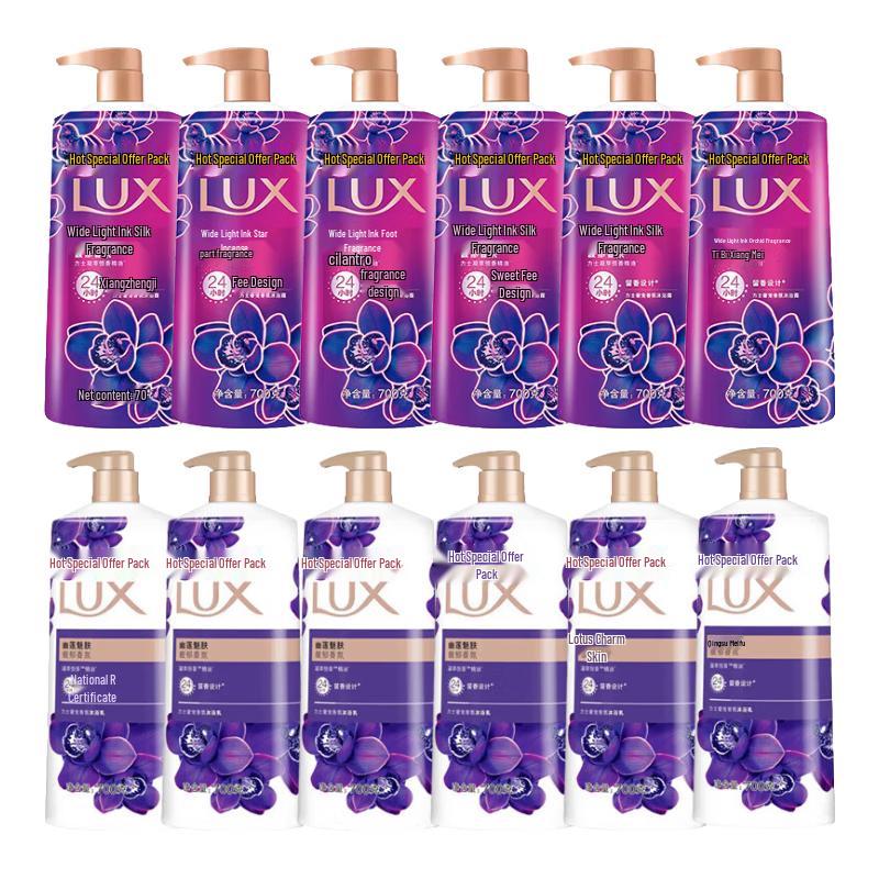 

LUX Fragrant & Moisturizing Body Wash 6-Bottle Set