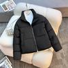 New down cotton-padded jacket for women's short loose and thickened cotton-padded jacket for small people