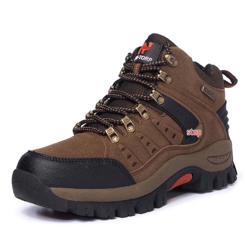 High-Top Unisex Hiking Shoes: Autumn/Winter Outdoor Climbing and Off-Road Sports Footwear