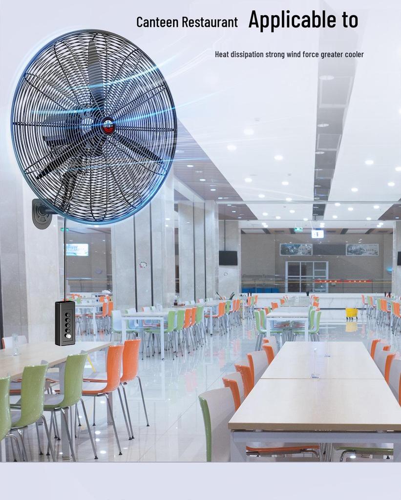 High Power Industrial Fan: Floor, Wall, Exhaust Options for Large Airflow & Formaldehyde Removal