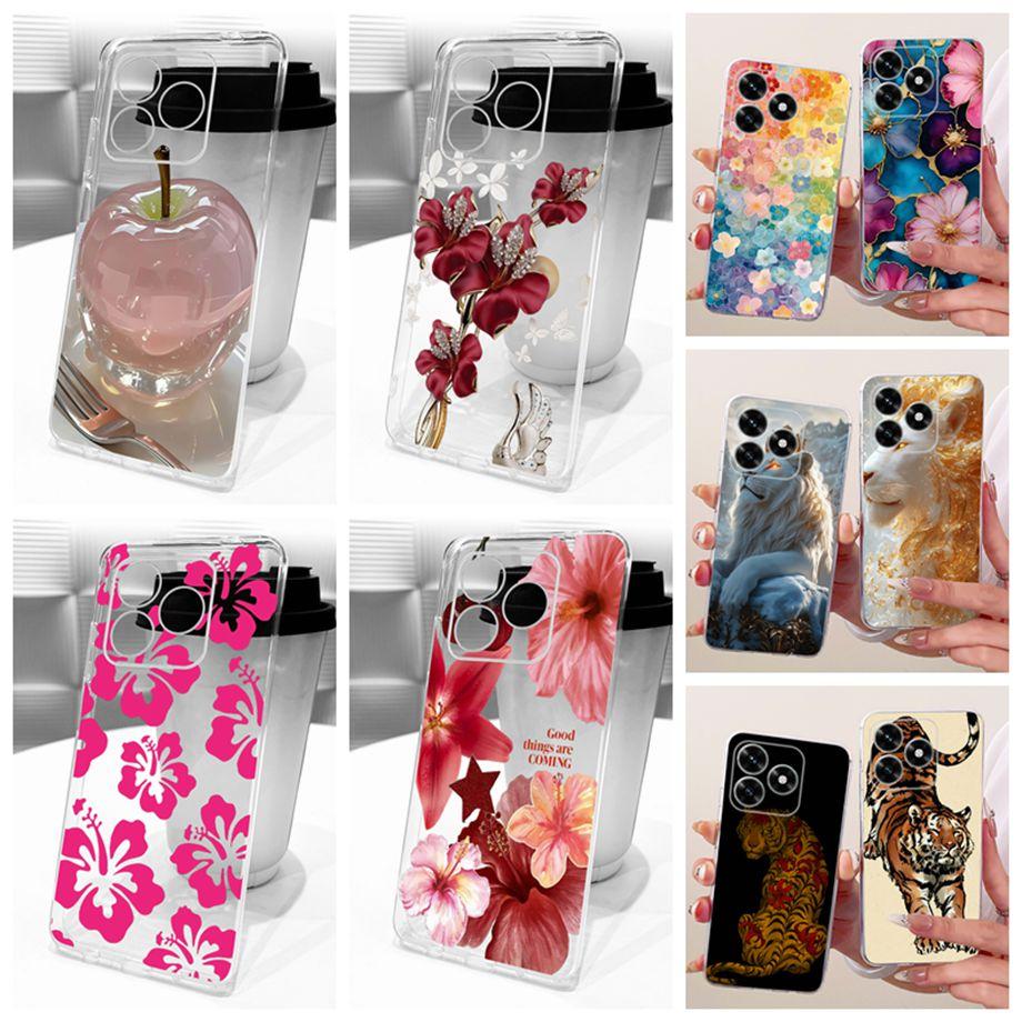 For Honor X5c Plus Case Soft Silicone Transparent Fashion Style Capa Proective Cover for HonorX5c X 5 C Plus NLA-LX1 Fundas