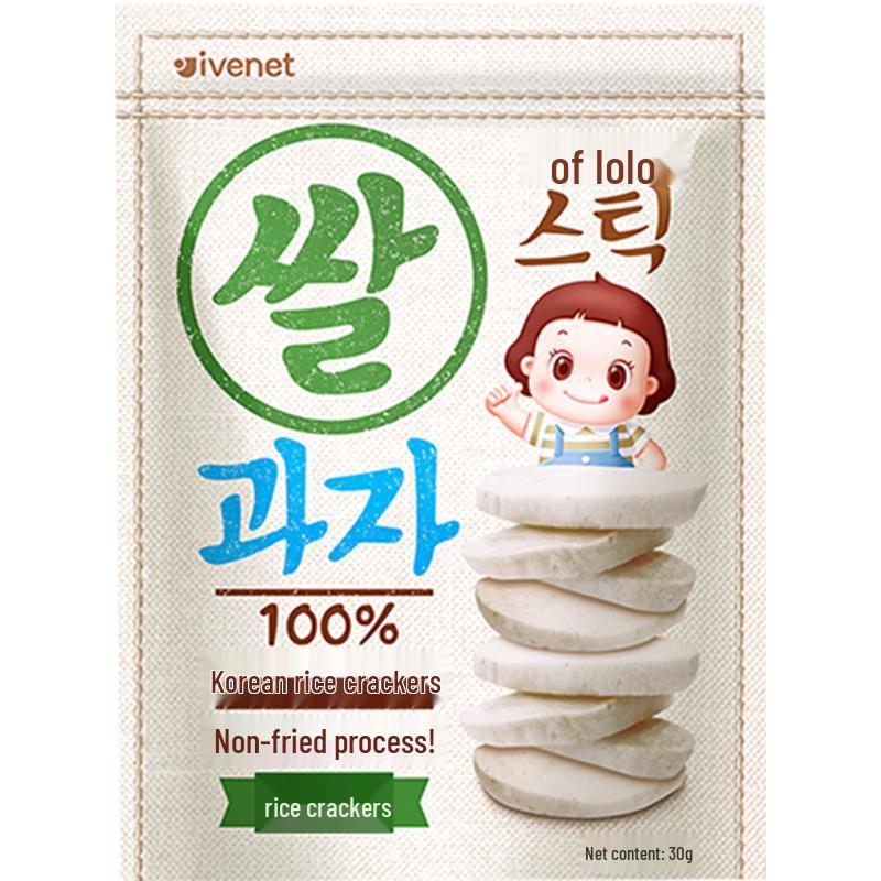 ivenet Baby Rice Crackers