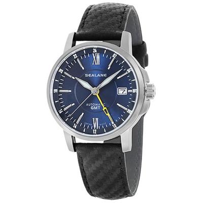 SEALANE Unisex SER03J-LBL ( Vyrobeno v Japonsku s automatickým natahováním slunečního plamene) Hodinky