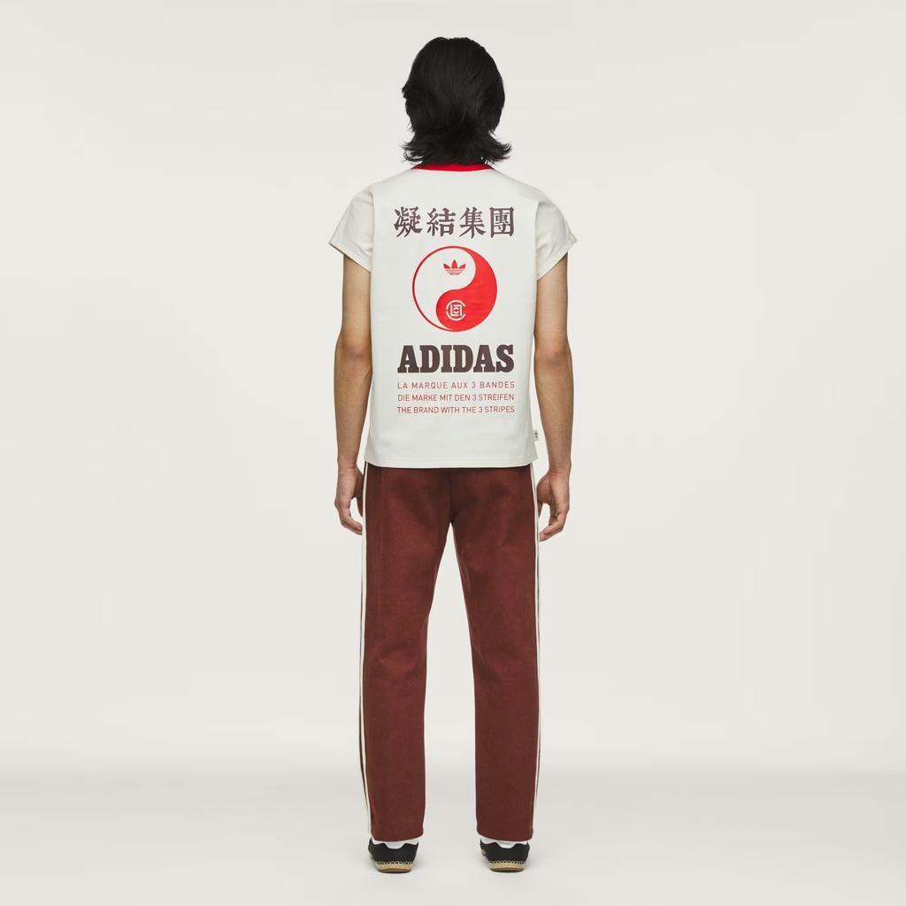 Adidas Originals X CLOT Track Pant By Edison Chen CNY Sport Minimalist Striped Mid Waist Casual Pants Unisex pants KD4028