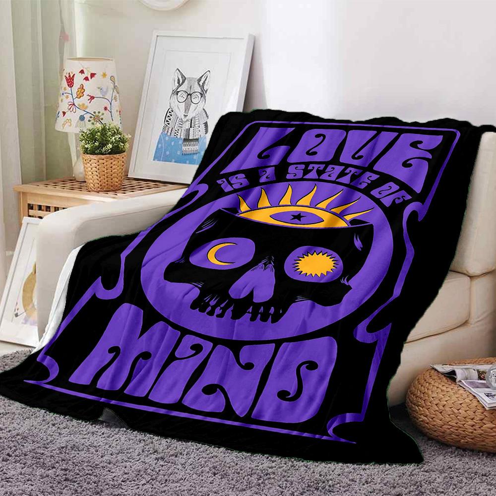 

1pc love state Soft Flannel All-Season Throw for Home, Office, Outdoor UseDurable Comfort 100441 80cmx120cm(31inx47in)