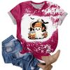 Halloween Shirts for Women Cute Shirt Fall Tshirt Gradient Graphic Tees Casual Short Sleeve Tops