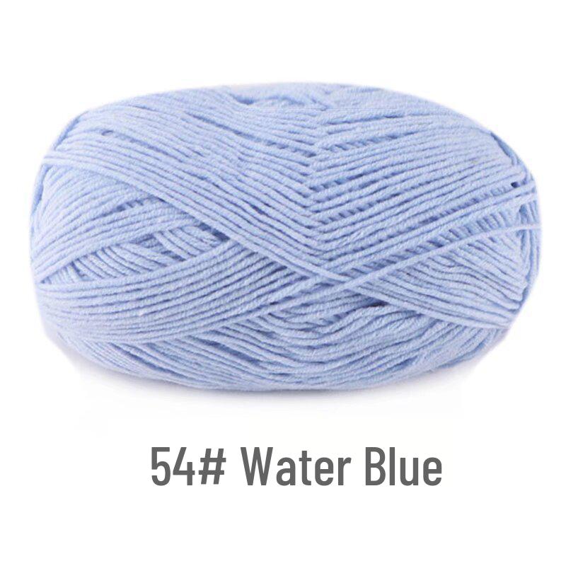 Su He 4-Strand Milk Cotton Combed Yarn for Hand-Knitting Baby Sweaters