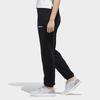 adidas Neo Casual Knit Tapered Pants Straight Leg Sports Pants Women Pants Black EI4689
