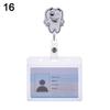 Badge Holder Clip ID Card Aluminum Name Card Holder Retractable Badge ID Badge Holder Nurse Doctor