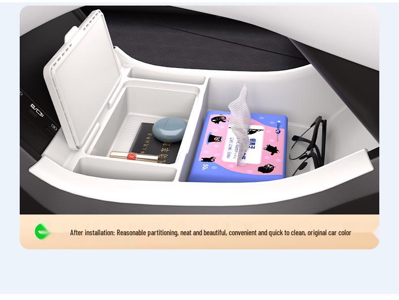 Denza N9 Silicone Center Console Storage Box & Glasses Holder