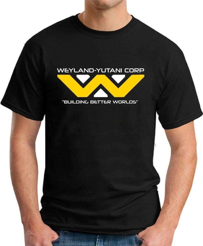 WEYLAND YUTANI CORP T-SHIRT >Alien Film Geeky Slogan Joke Nerd Gift Men's Top 6