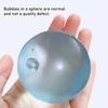 Juguete Squishy de Maltosa Azul Lindo Mochi Anti Estrés Juguete Fidget Suave Simulada Bola Azul Transparente Rebote Rápido Juguete de Descompresión