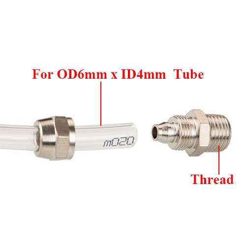 5Pcs Pneumatic Air Fitting PC4 6 8 10 12 14 16mm Thread M5 PT1/8  3/8 1/2 1/4 Quick Lock Connector For Pipe Tube Hose