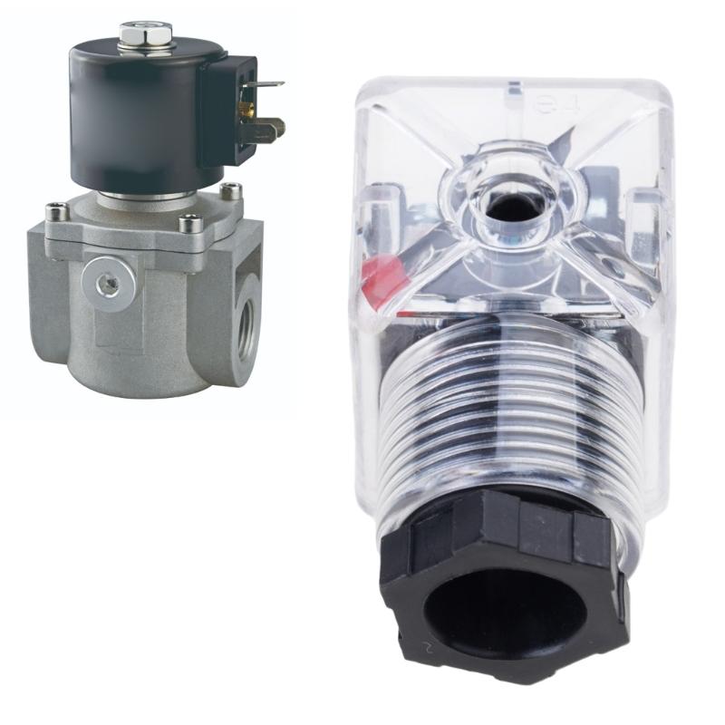 Professional Solenoid Coil Plug Effective Hydraulic Valved Plug Works With Multiple Valved Types Upgrading Accessories