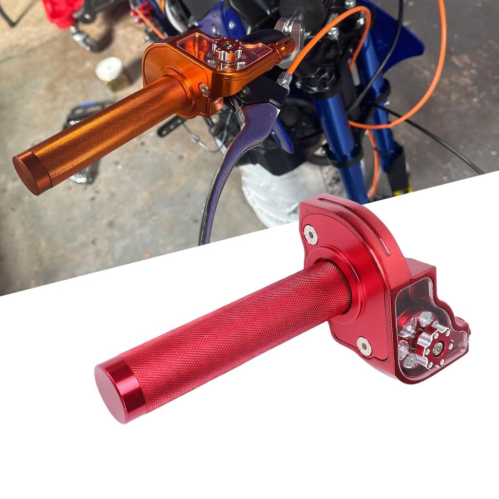Motorrad Gasgriff 7Celsius8in 22mm CNC Aluminiumlegierung Schnell mit Gaszug Ersatz für KLX CR CRF EXC XR CRF50 CRF230 50 110 1