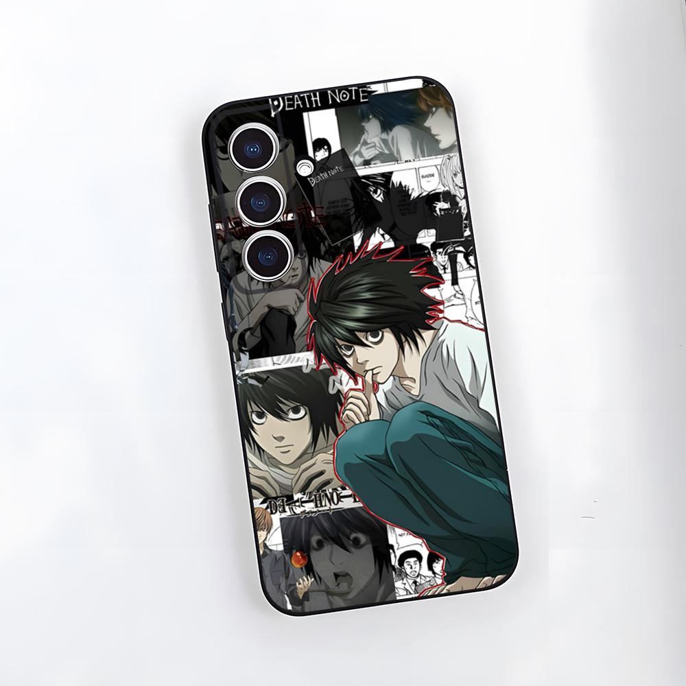 D-Death Note Phone Case For Samsung S25 Plus S20 S20 Plus S22 Ultra S23 FE S21 Plus S21 Ultra Soft Cover