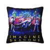 Imagine Dragons Band Square Pillowcase Cushion Cover Pillow Case Throw Pillow Cover for Home Bedroom Car