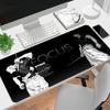 1Pc Focus Stoic Discipline Gaming Mouse Pad Keyboard Desk Mat Non-slip Rubber Lock Edge Waterproof Computer Mousepad for Office Home Decor Y1744