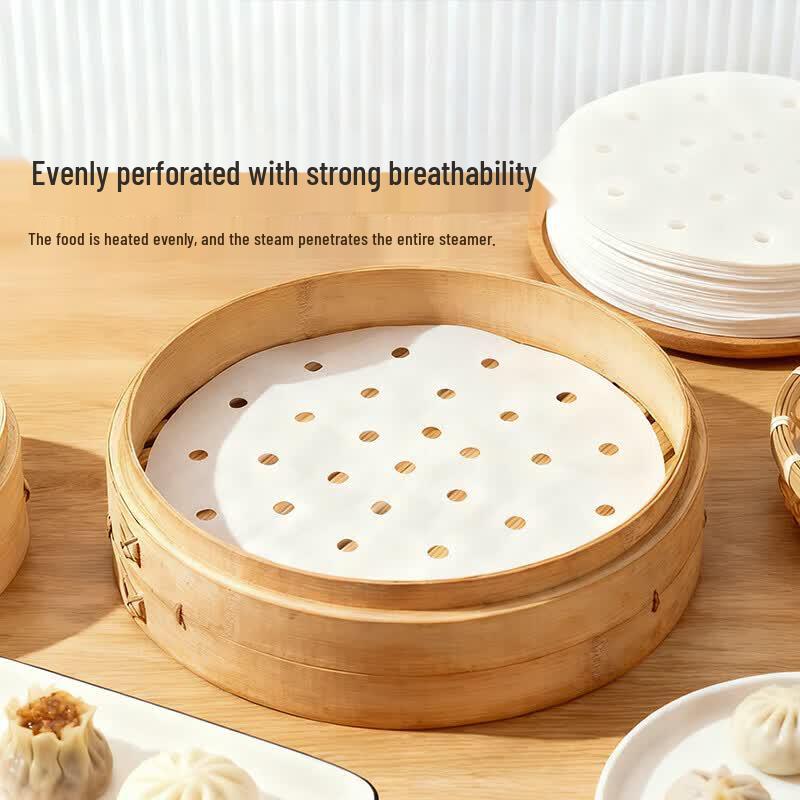 777 Food Grade Non-Perforated Steamer Liners