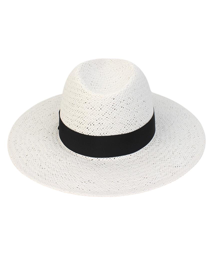 Yunibeosyeolkemiseuteuli Swing Bk Line White Fedora Summer Fedora