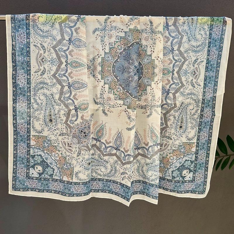 Women S Large Square Scarf For All Season Warmth Sun Protection