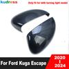 Για Ford Kuga Escape     2024 Κάλυμμα Καθρέφτη Οπισθοπορείας από Ανθρακόνημα Διακοσμητικό Πλευρικά Καλύμματα Καθρεφτών Πτέρυγας Αξεσουάρ Αυτοκινήτου