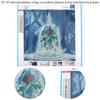 DIY Full Drill Diamond Painting 5D Effect Crafts Stitch Kit Home Decor (Rose S Size)