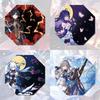 Creative Anime Umbrella With Polyester Fiber Fabric And Black Glue Coating For Adults Yinyue Jun Bronya Fuxuan Jingliu