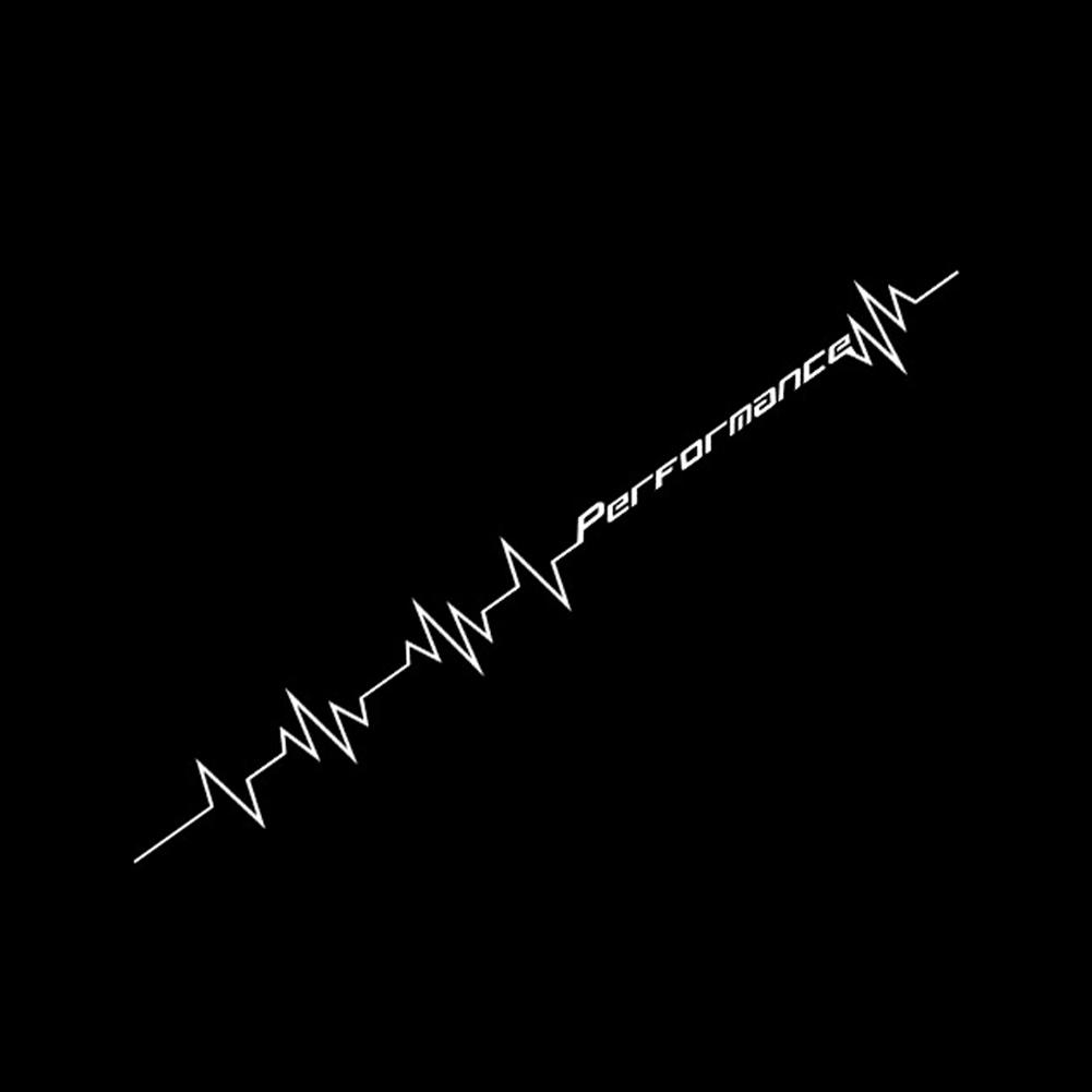 

56см Вінілова Світловідбивна Наклейка на Автомобіль Лінія Пульсу Лобове Скло Бампер Капот Декор Наклейка Автомобільна Декорація