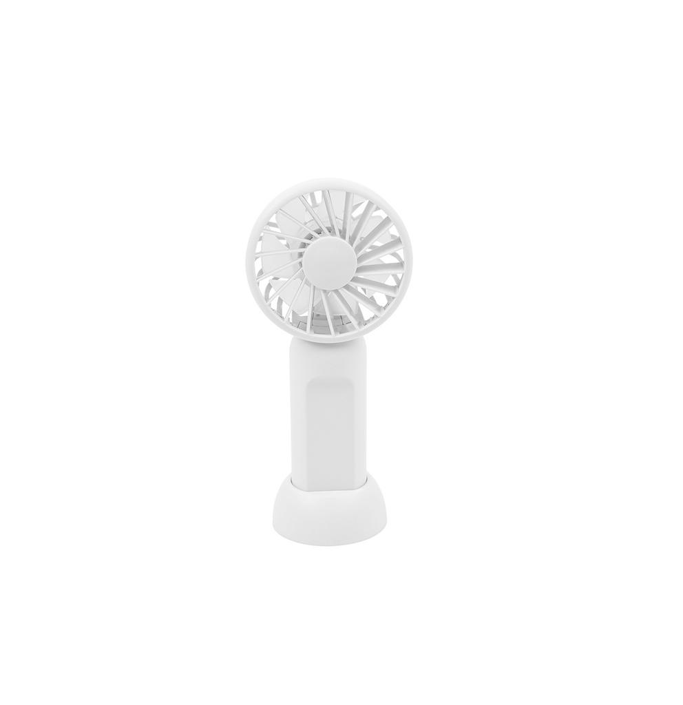 Modern Design Handheld Fan USB Rechargeable Foldable Table Fan with Base for Car RV Outdoor Household Hotel Use Portable Fan