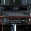 For BMW 5 Series F10 2011-2017 Carbon Fiber Central CD Air Conditioning Control Panel Trim Cover Car Interior Decoration