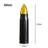 500/ml Bullet Shape Thermal Water Bottle Large Capacity Stainless Steel Water Bottle Portable Vacuum Flasks Thermos Cup