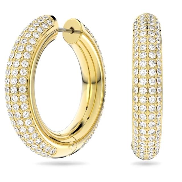 Voguish Fashionable Trend Women 'S Jewelry Colorful Crystal Stone Necklaces Shiny Rings Big EarringsFashion Necklaces
