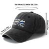 Outdoor Sports and Leisure Baseball Cap CRUISE HAIR DON'T CARE Printed Letters Cruise Ship Curved Brim Hat Unisex