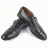 Vintage HARRY WILSON Monk Strap Business Shoes Black Size 10.5 28.5 Leather Mckay Construction