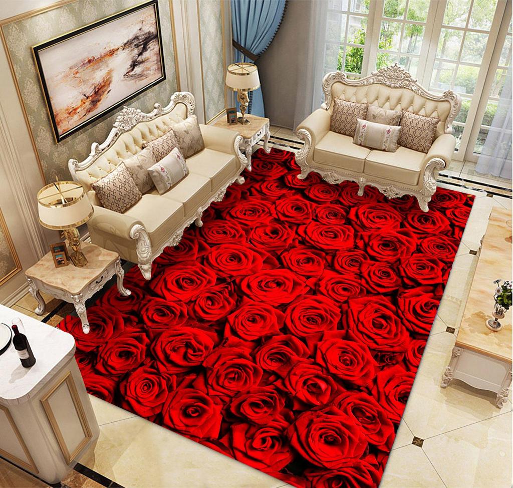 Light Luxury Carpet Kitchen Corridor Bathroom Non-slip Mat