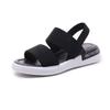 Sports Sandals Women's 2025 Summer New Student Thick-soled Outer Wear Mesh Elastic Band Beach Wind Roman Women's Shoes