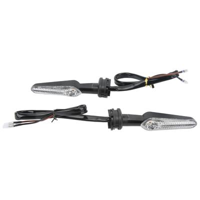 2 Stück 12V Motorrad Blinkerleuchten Amber LED Kontrollleuchte für YZF R15 R25 R3 R6S R1 R7 R9