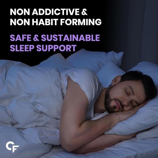 Carbamide Forte Melatonin 10 mg Schlaftabletten mit Tagar 250 mg | Schlafmittel für Männer & Frauen - 60 Veg Tabletten.