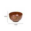 Natural Vintage Wooden Bowl Fruit Salad Bowl Noodle Rice Soup Bowl Craft Decoration Kitchen Utensil Tableware