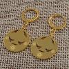Anniyo Gold Color Earrings for Women Girls Kiribati Earring New Zealand Australia Jewelry Marshallese Micronesia  #048221