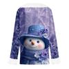 Long Sleeve Shirts For Women Cute Tops Christmas Prints Tees Blouses Casual Plus Size Basic Tops Pullover