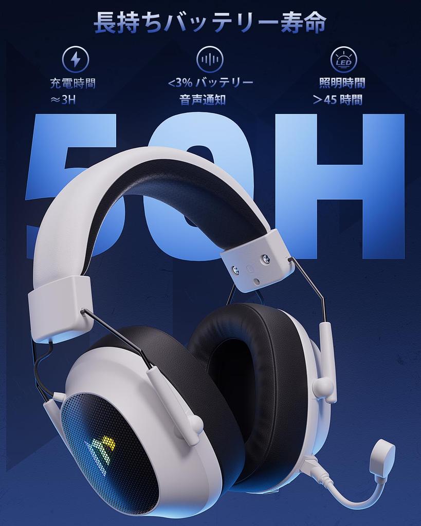 Mytrix Gaming Headset for PS5, with Gaming Microphone, Detachable Noise-Isolating Microphone, 3-Way Connection, Compatible with PC, Smartphone,