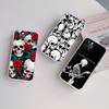 FM46 Skeleton Skull Soft Shell Transparent Phone Case for Motorola Moto G7 G8 G9 G84 G85 G73 G24 G15 Z2 Play Power Plus