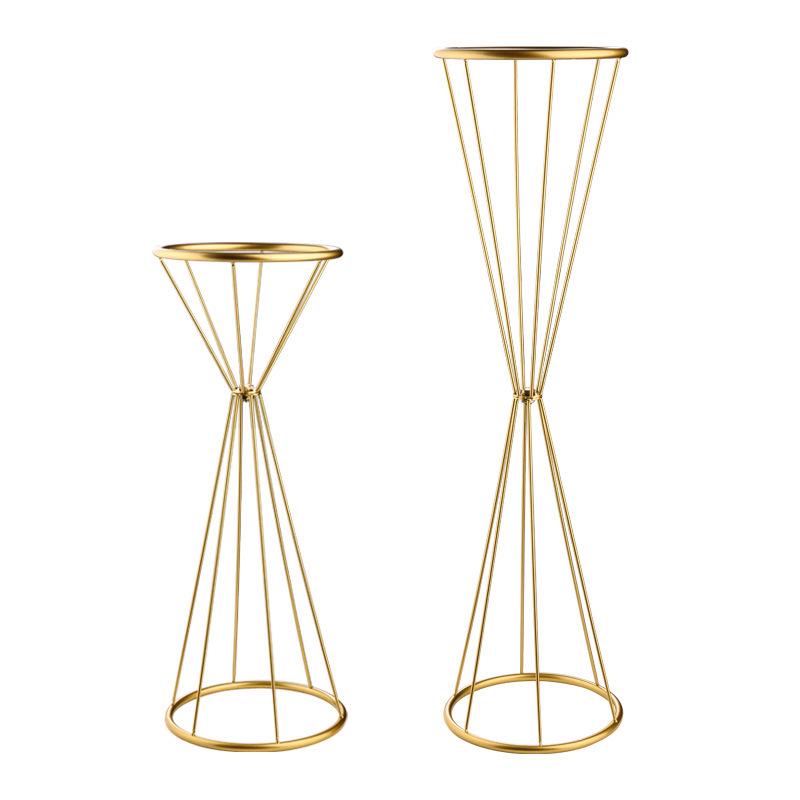 Metal Tabletop Floral Arrangement Stand for Weddings and Events